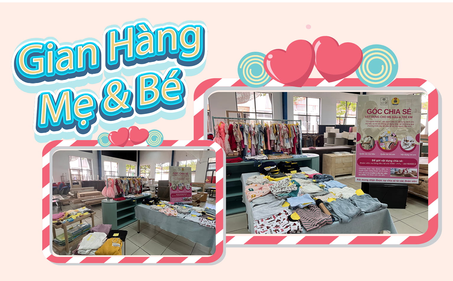 “CŨ NGƯỜI MỚI TA” – CHIA SẺ VẬT DỤNG CHO MẸ BẦU & TRẺ EM