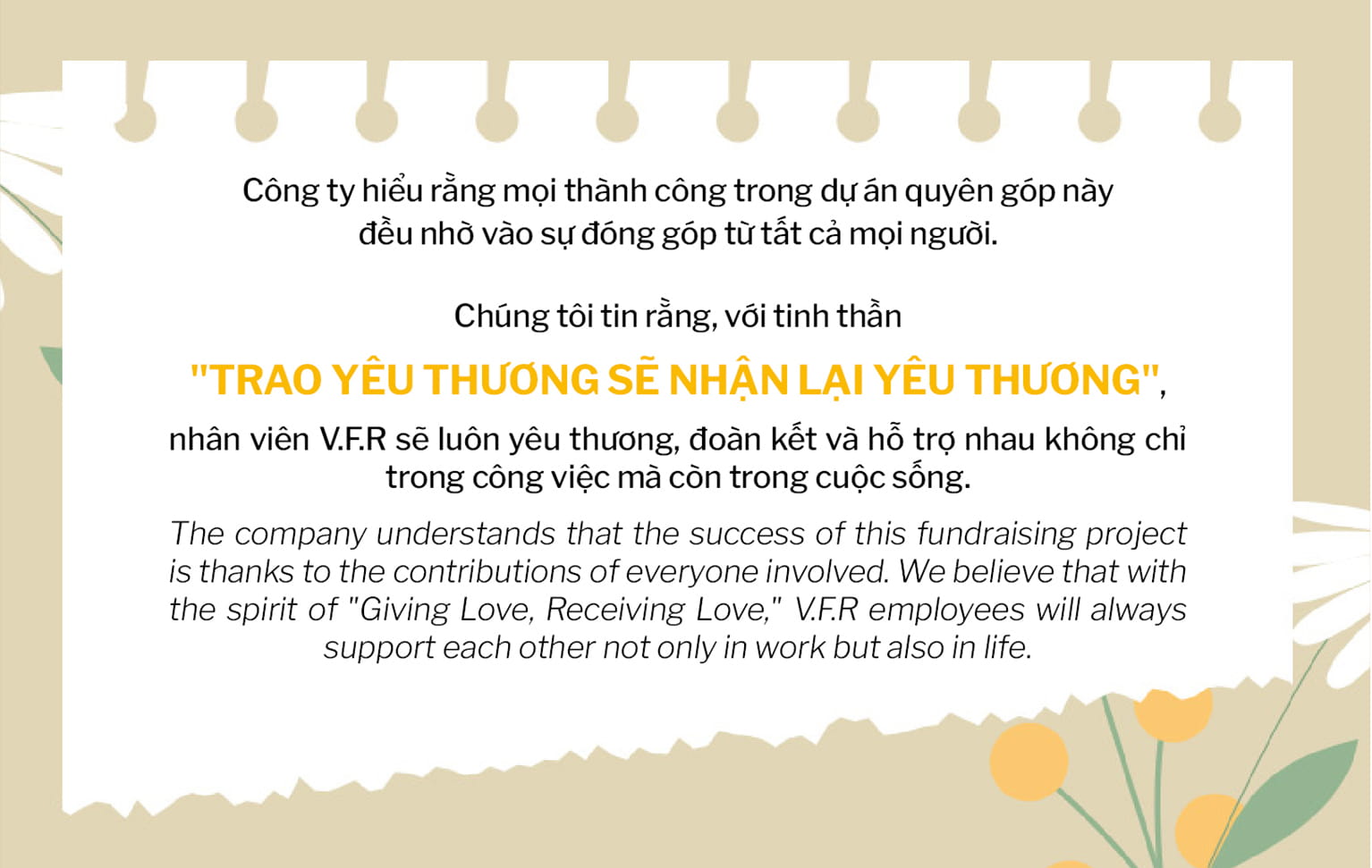ĐOÀN KẾT VÀ NHÂN VĂN: V.F.R HỖ TRỢ PHẪU THUẬT CHO CON CỦA ANH NGUYỄN NHẬT VI (9)