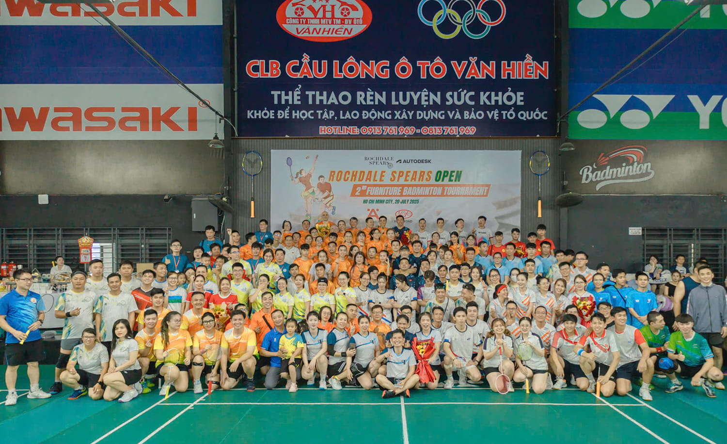 HOÀN TẤT BUỔI GIAO LƯU TẠI GIẢI CẦU LÔNG MỞ RỘNG 2025