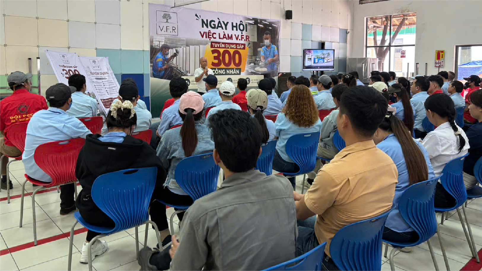 V.F.R CHÀO ĐÓN CÔNG NHÂN SCANCOM THAM QUAN VÀ TÌM HIỂU CƠ HỘI VIỆC LÀM