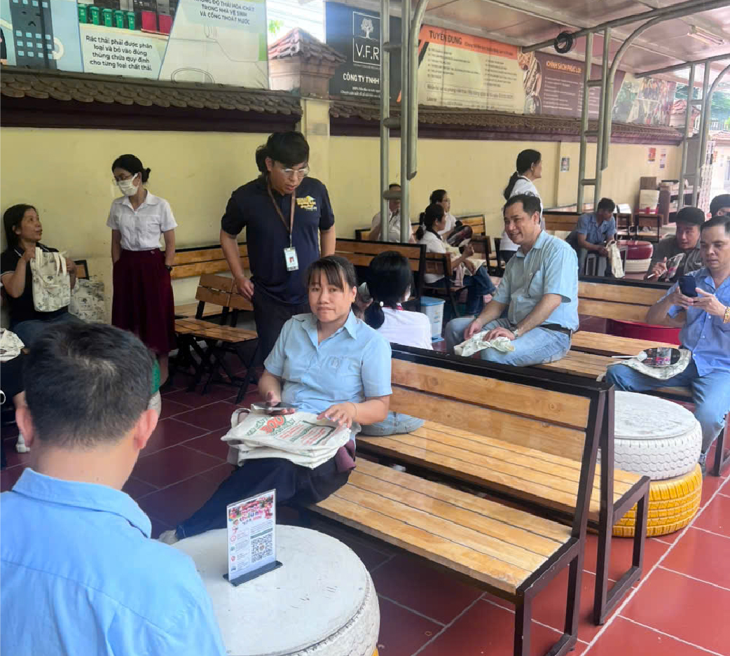 V.F.R CHÀO ĐÓN CÔNG NHÂN SCANCOM THAM QUAN VÀ TÌM HIỂU CƠ HỘI VIỆC LÀM (3)
