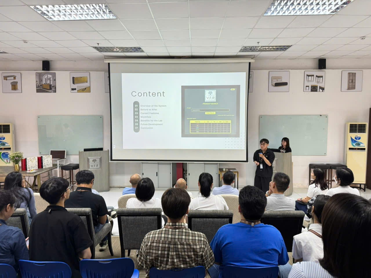 LỄ TỔNG KẾT THỰC TẬP SINH VIÊN ĐẠI HỌC QUỐC TẾ TP.HCM TẠI V.F.R (7)