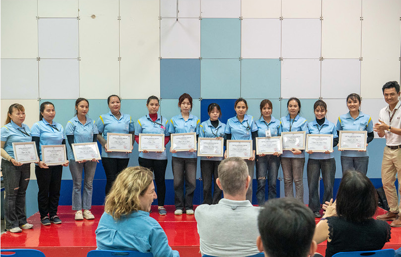 LỄ TRAO CHỨNG NHẬN - ĐÀO TẠO NÂNG BẬC TAY NGHỀ 2026 (9)