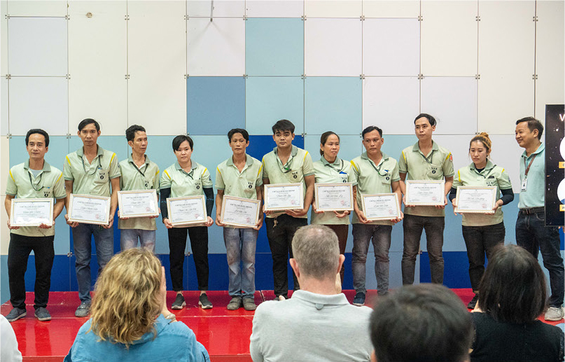 LỄ TRAO CHỨNG NHẬN - ĐÀO TẠO NÂNG BẬC TAY NGHỀ 2026 (15)
