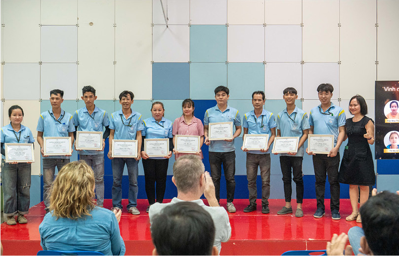 LỄ TRAO CHỨNG NHẬN - ĐÀO TẠO NÂNG BẬC TAY NGHỀ 2026 (17)