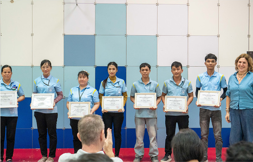 LỄ TRAO CHỨNG NHẬN - ĐÀO TẠO NÂNG BẬC TAY NGHỀ 2026 (29)