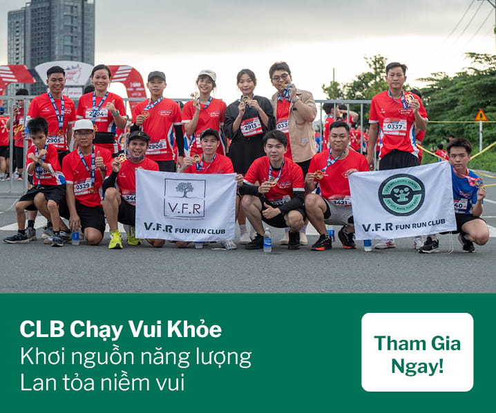 CLB Chạy Vui Khỏe — Khơi nguồn năng lượng, lan tỏa niềm vui. Tham gia ngay