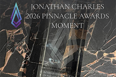 JONATHAN CHARLES WINS THE 2026 PINNACLE AWARD