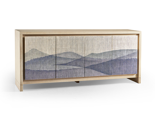 Watercolor Woven Front Credenza